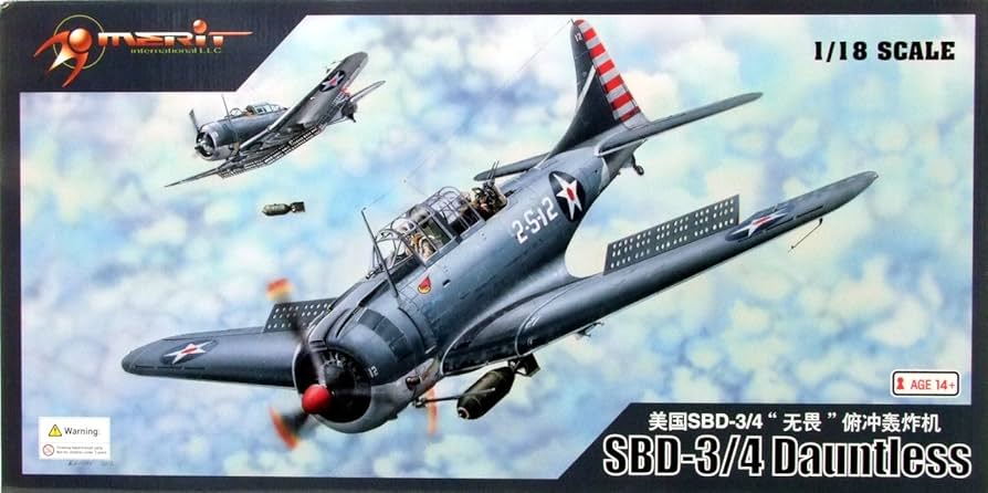 Amazon | メリットインターナショナル 1/18 U.S.NAVY SBD-3