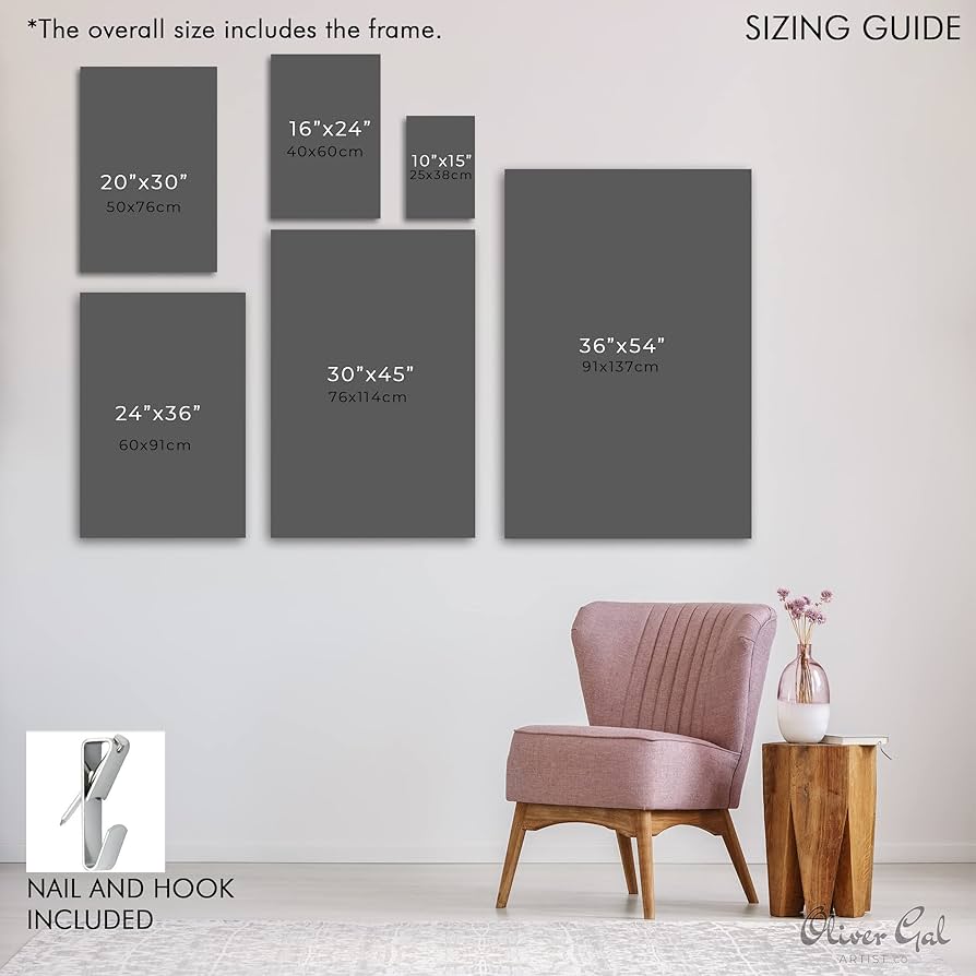 Amazon.co.jp: The Oliver Gal Artist Co。'Priceless Can 'キャンバス