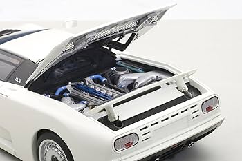 Amazon | AUTOart 1/18 ブガッティ EB110 GT (ホワイト) | ミニカー