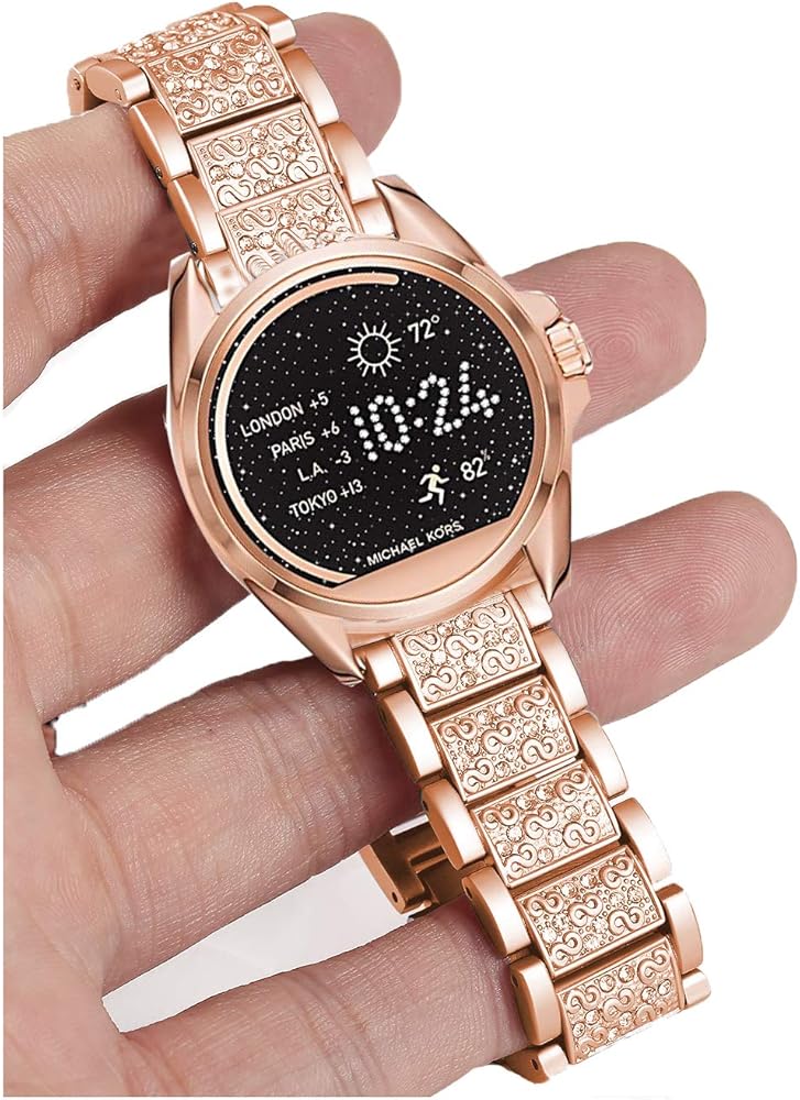 Amazon.com: Compatible for Michael Kors Access Bradshaw Bands