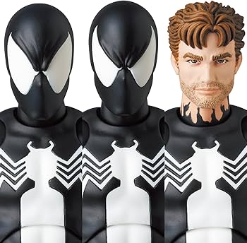 Amazon.co.jp: MAFEX マフェックス No.147 SPIDER-MAN BLACK COSTUME