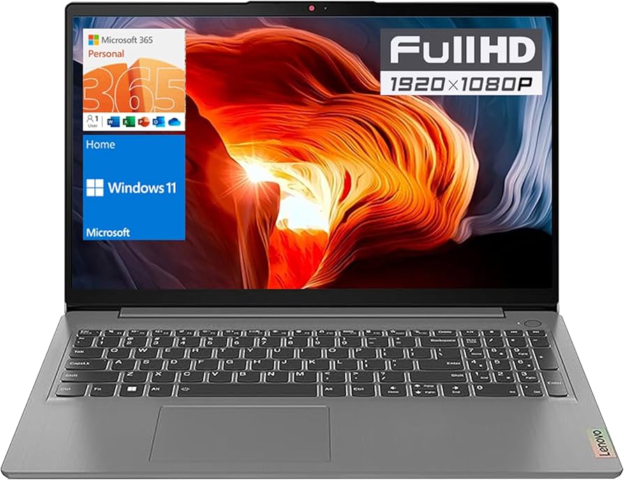 Amazon.com: Lenovo IdeaPad 1 Laptop, 15.6” FHD Display, Intel