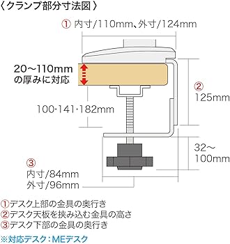 Amazon.co.jp: サンワサプライ 水平垂直液晶モニターアーム(2面) CR