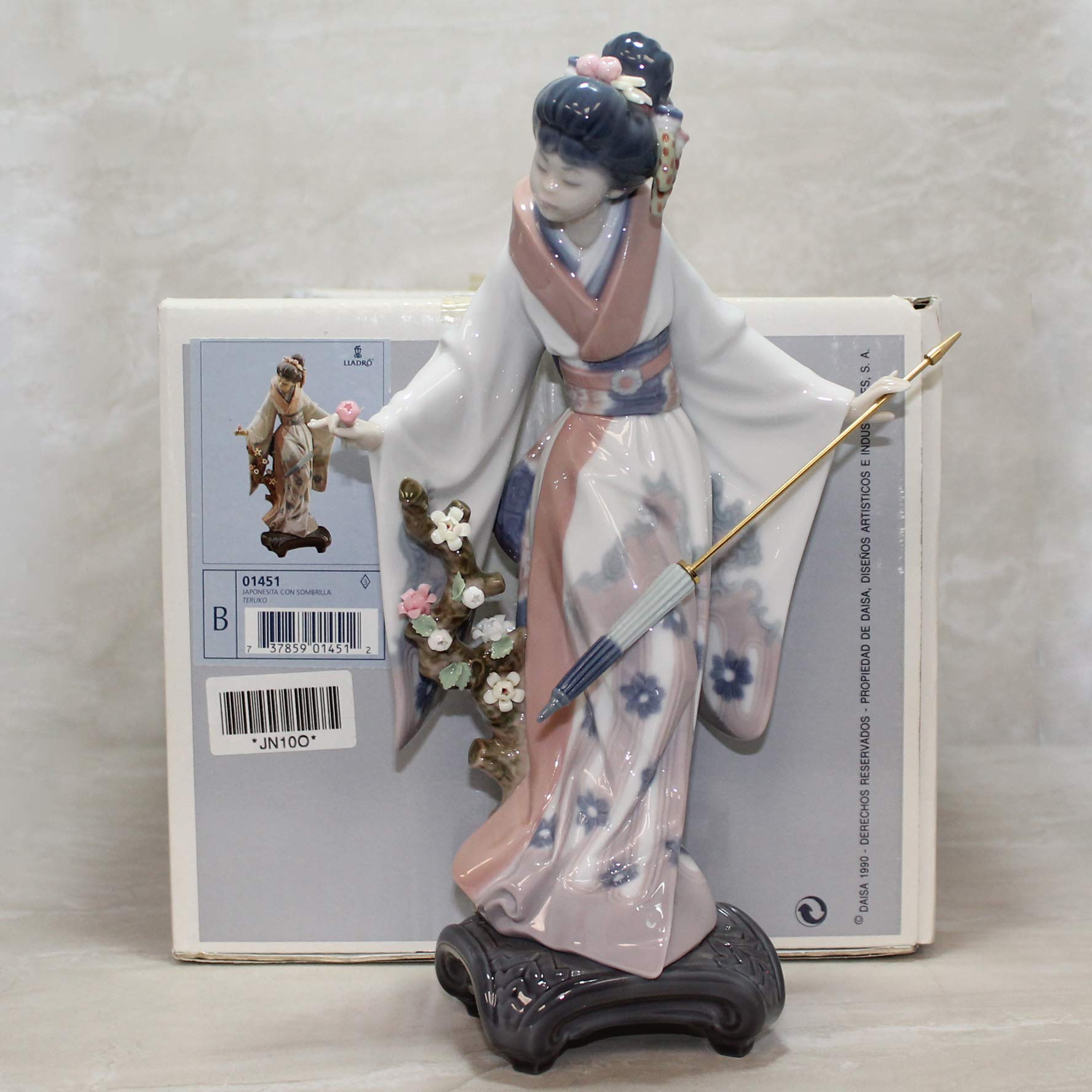 Amazon.com: Lladro Figurine, 1451 Teruko, Japanese girl with