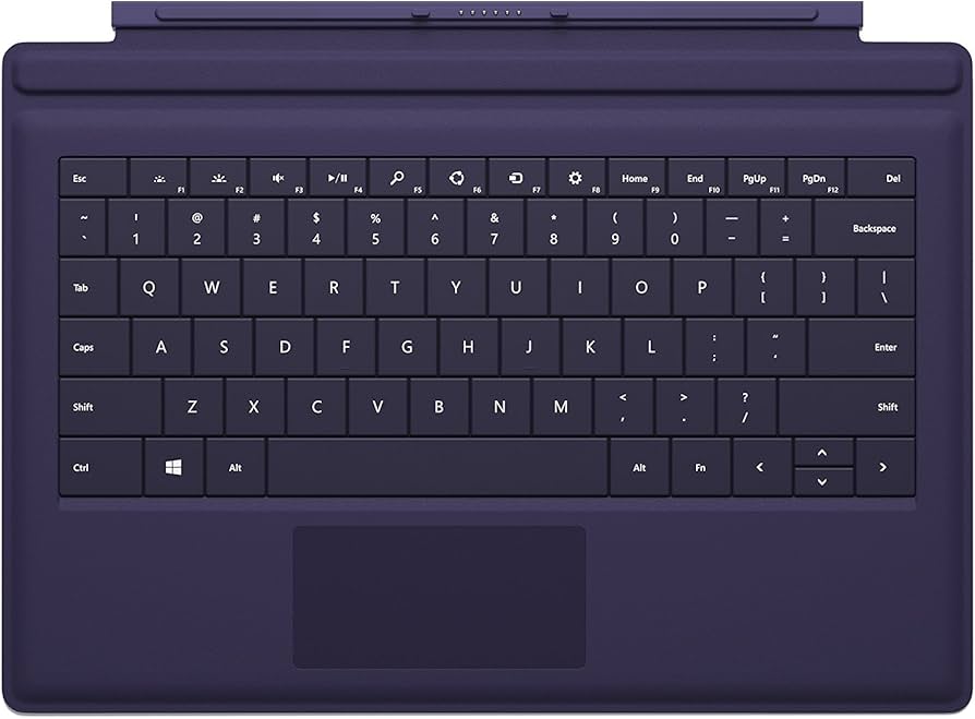 Amazon.com: Microsoft Surface Pro 3 Type Cover (Purple) : Electronics