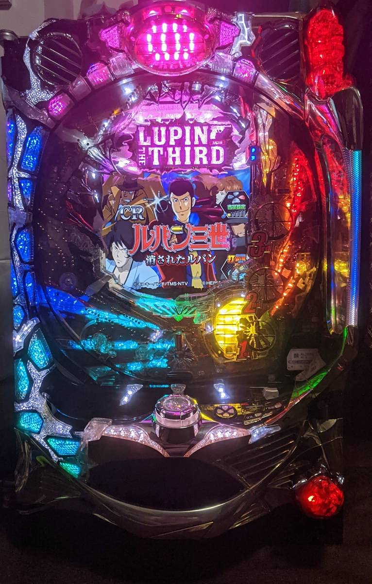 初代CRガールズ&パンツァー パチンコ実機 オートプレイ&循環付き 送料