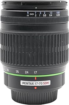 Amazon.com : Pentax 17-70mm f/4 DA SMC AL IF SDM Lens for Pentax