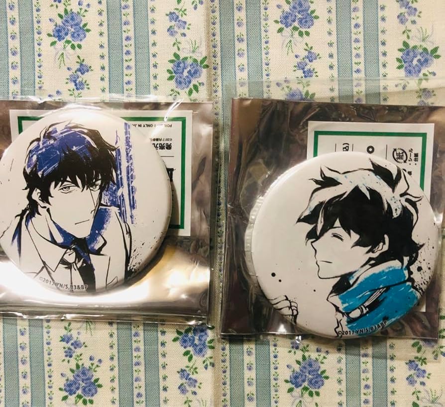 Amazon.co.jp: 血界戦線 コラボカフェ本舗 等身缶バッジ スティーブン