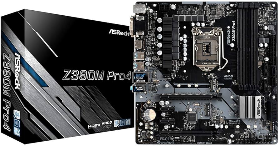 Amazon.com: ASRock Motherboard (Z390M PRO4) : Electronics