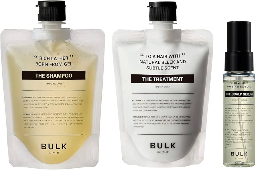 Amazon.co.jp: バルクオム シャンプー＆トリートメント (シャンプー