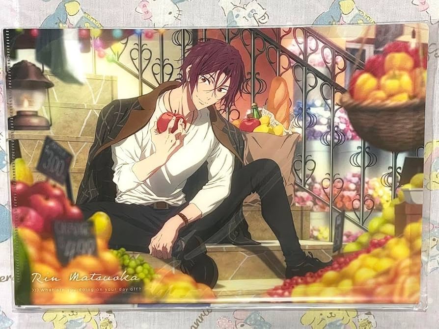 Amazon.co.jp: Free! on my day off クリアファイルセット 松岡凛