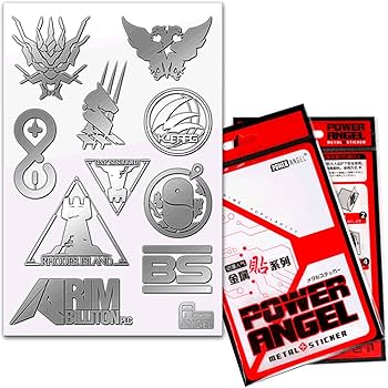 Amazon.co.jp: アークナイツ メタルステッカー シール 龍門 ロドス