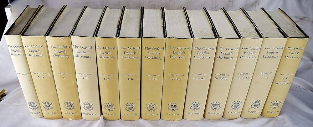 Amazon.com: The Oxford English Dictionary 13 Volume Set: James A