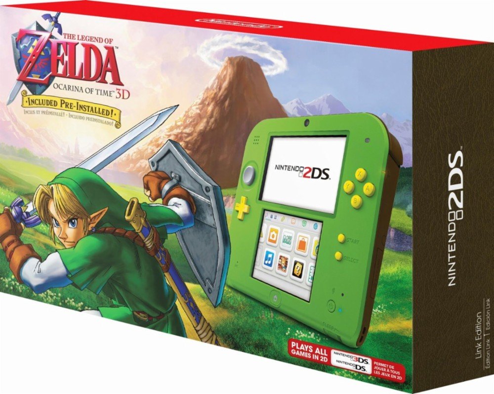 Amazon.com: Nintendo 2DS - Legend of Zelda Ocarina of Time 3D