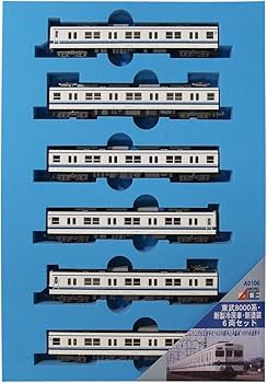 Amazon | マイクロエース Nゲージ 東武8000系・新製冷房車・新塗装 6両