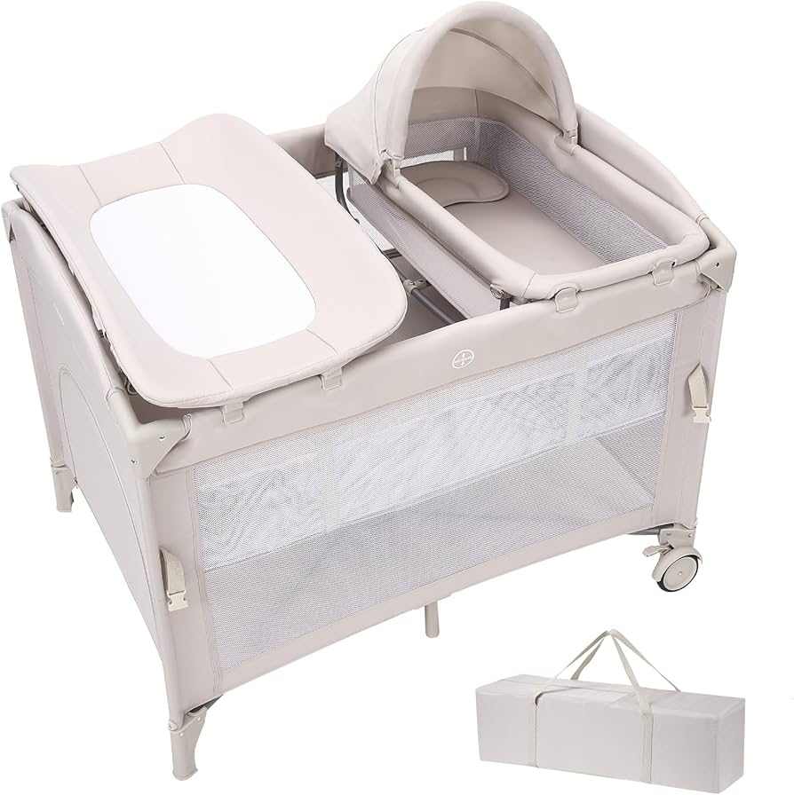 Amazon.co.jp: Thinkmax ベビーベッド 折りたたみ 添い寝 揺りかご