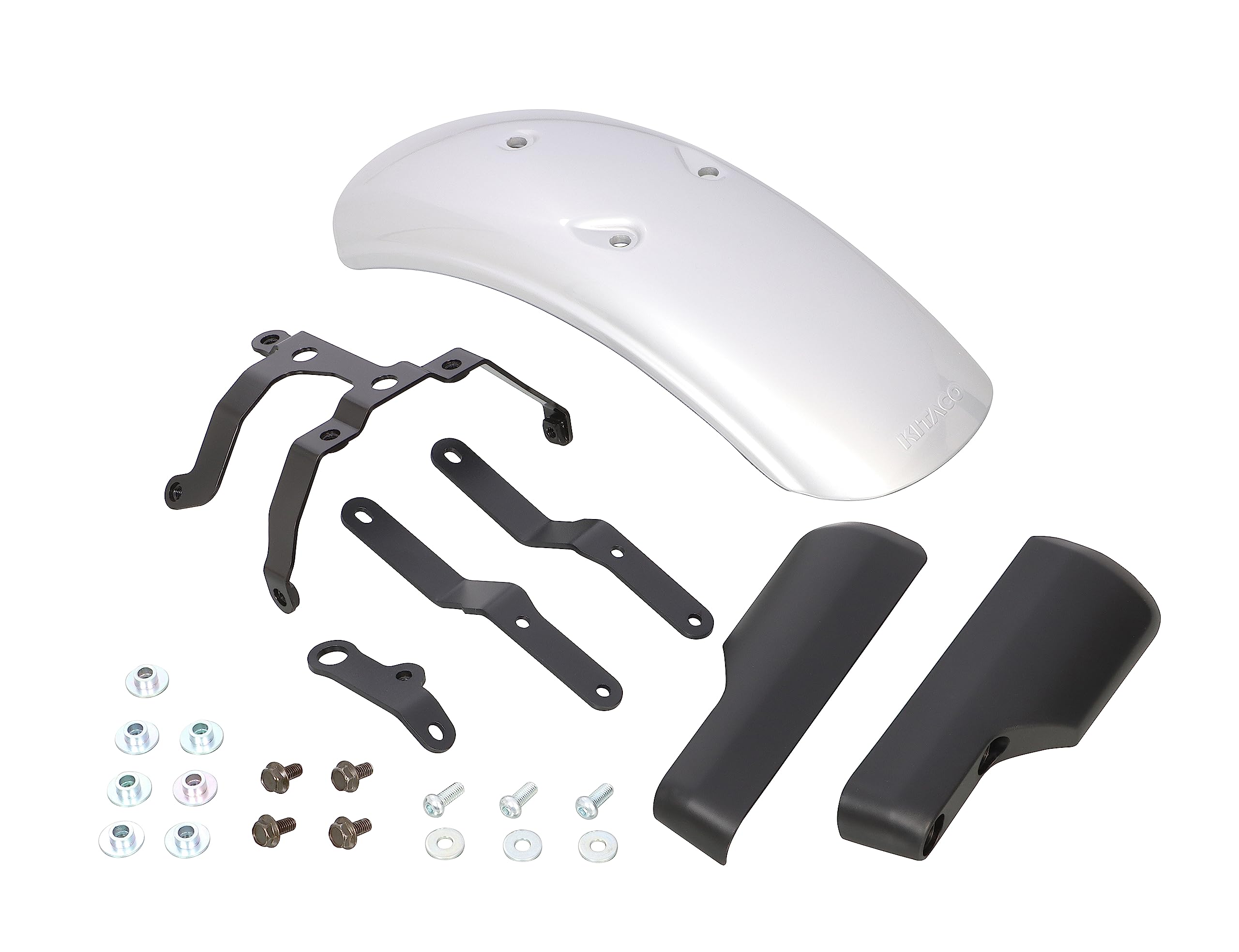 Amazon | キタコ(KITACO) フロントフェンダーキット シルバー フォーク