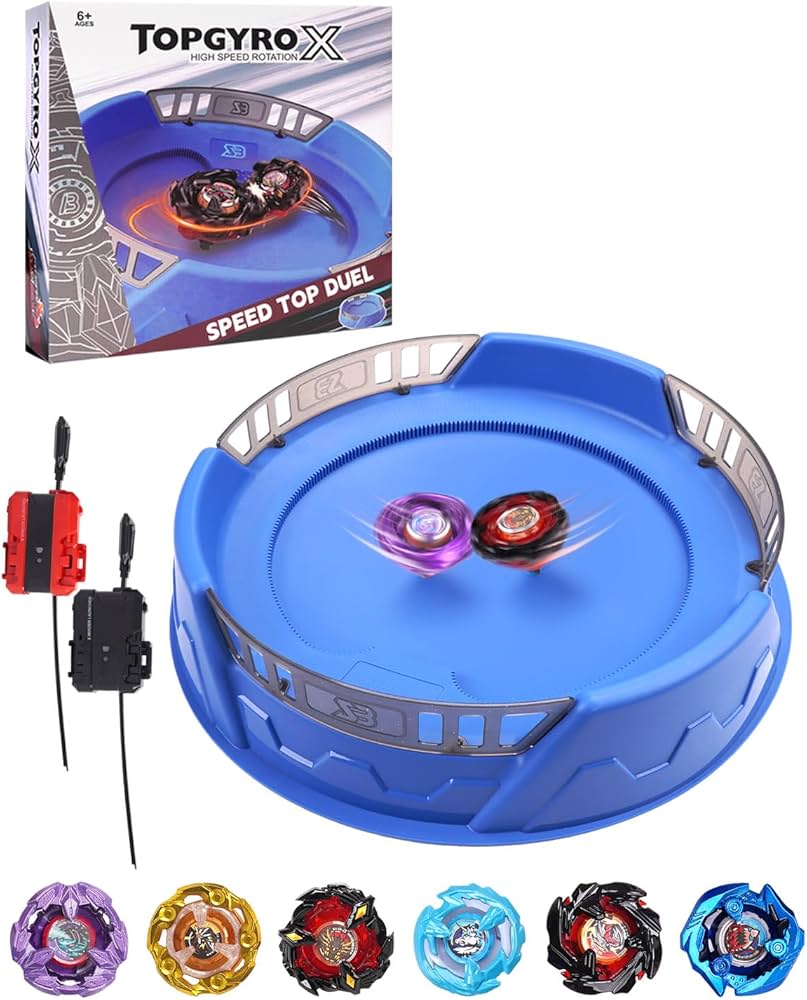 Amazon.com: X Stadium Battle Set with X-Celeration Rail, 6 Right