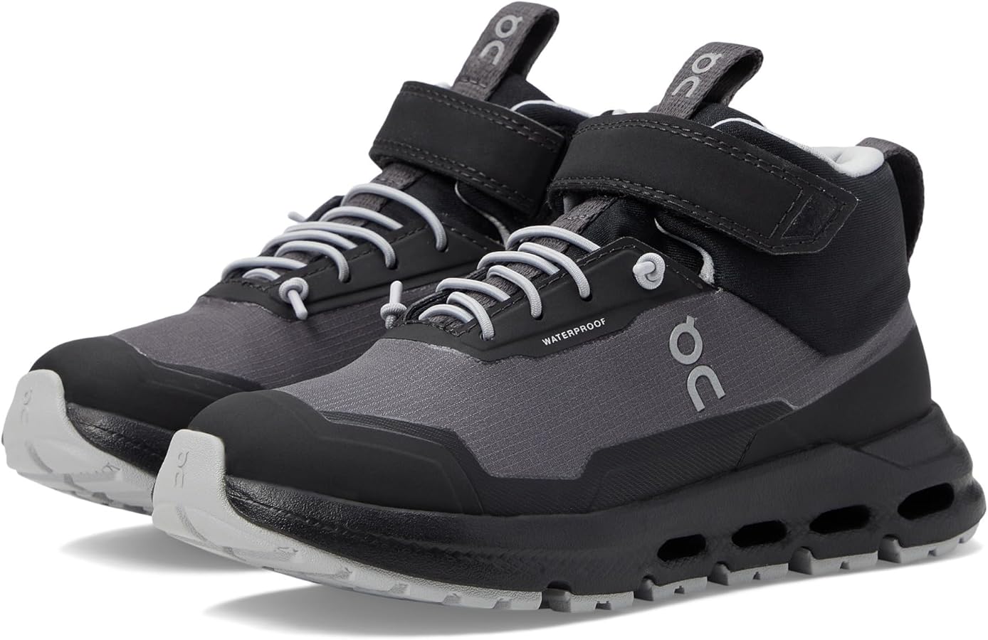 Amazon.com | On, Unisex, Cloudhero Mid Waterproof (Little Kid