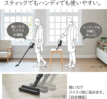 Amazon | 日立 掃除機 コードレス スティッククリーナー PV-BL1C4 W