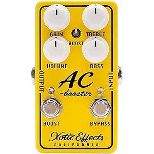 Xotic SL Drive - マーシャル・プレキシ・アンプのサウンドを再現した