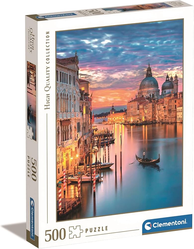 Amazon.com: Clementoni HQ Collection-Lighting Venice-500 Pieces