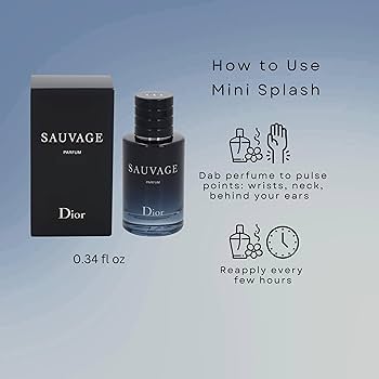 Amazon | Dior ソヴァージュ パルファム「ミニボトル」SAUVAGE PARFUM