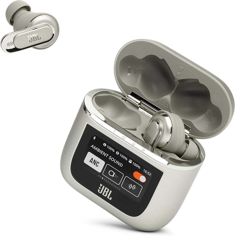 JBL Tour Pro 2 - True Wireless Noise Cancelling Earbuds with Smart