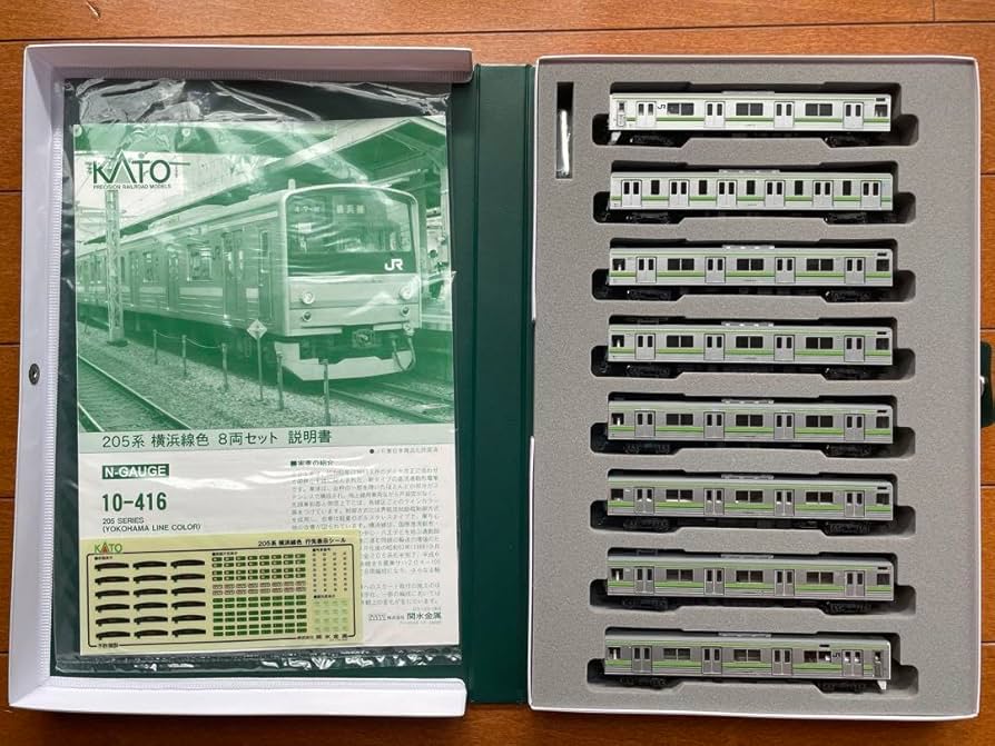 Amazon.co.jp: KATO 10-416 205系 横浜線色 8両セット : おもちゃ