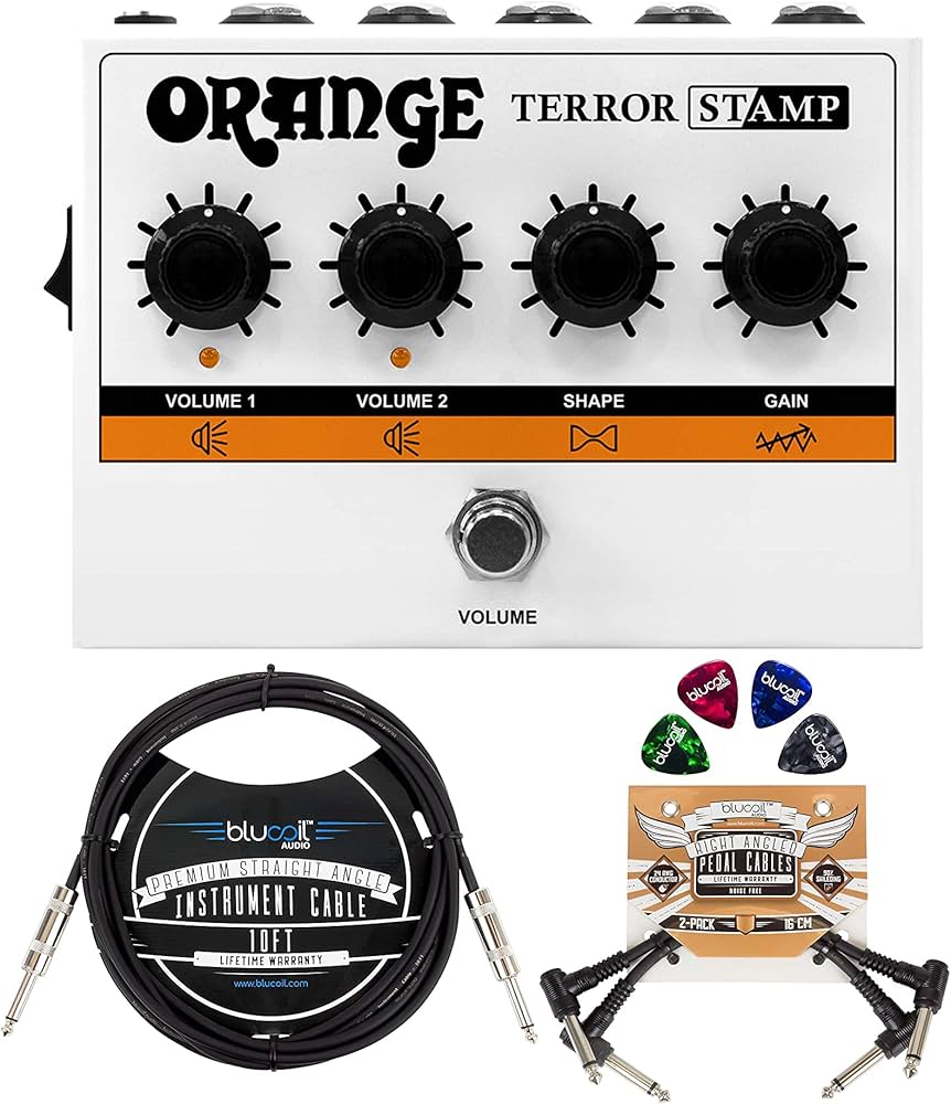 Amazon.com: Orange Amps Terror Stamp 20W Hybrid Valve Solid State