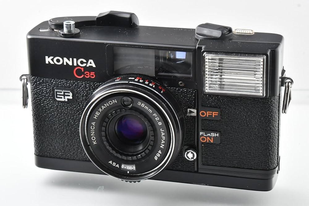 Amazon | フィルムカメラ 人気 女子 フィルムカメラ Konica コニカ C35
