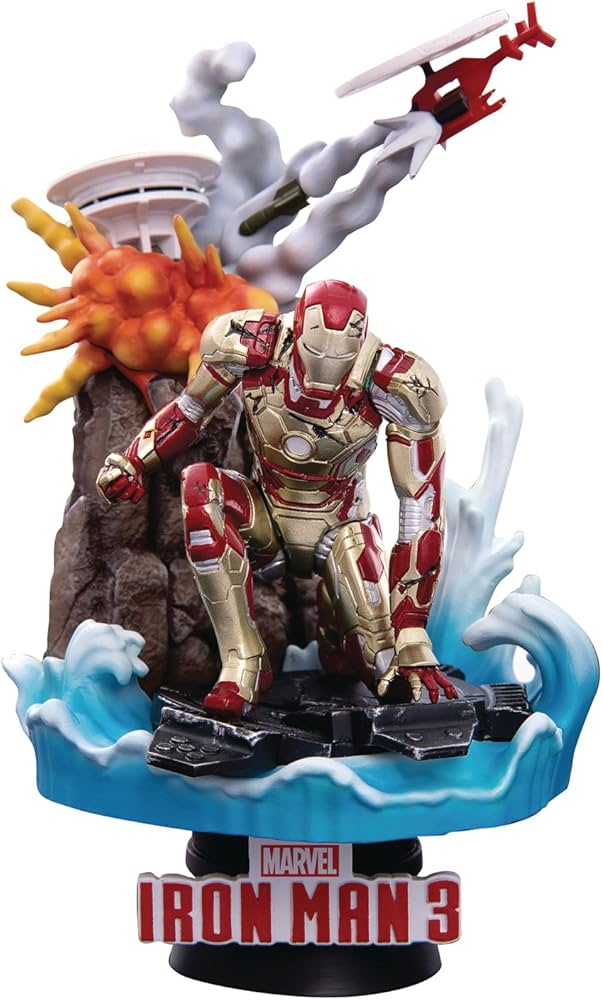 Amazon.com: Beast Kingdom Iron Man 3: Mark 42 DS-016SP D-Select