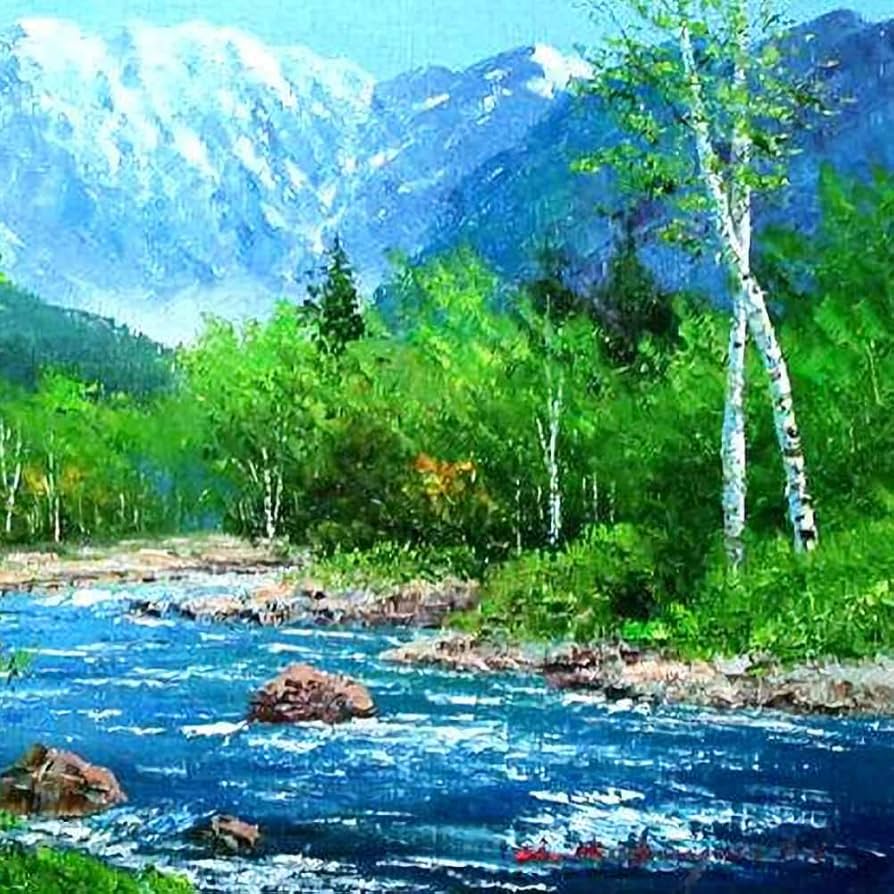 港の風景 水彩画 F10号サイズ(45.5✕53cm) 港の風景 水彩画 F10号