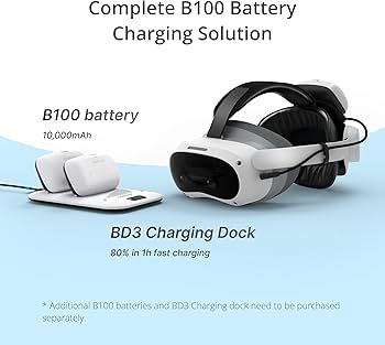 Amazon | BOBOVR P4U ヘッドバンド バッテリーアップグレード セット