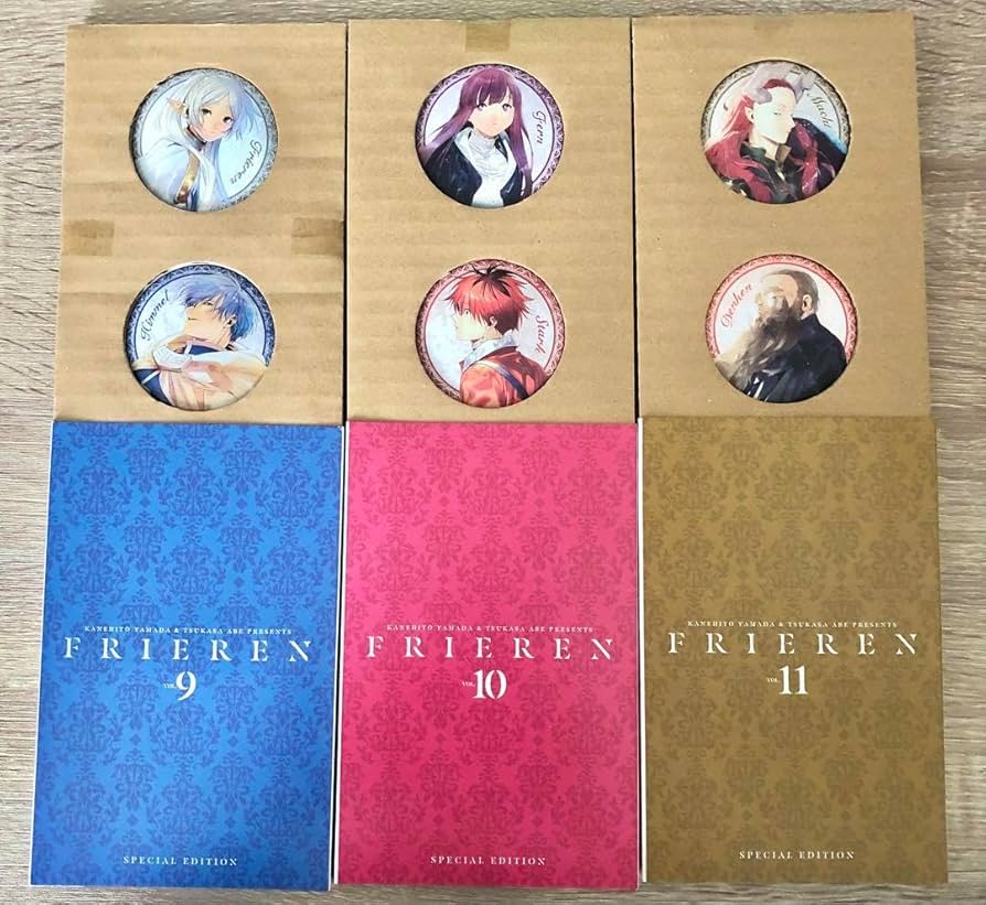 Amazon.co.jp: 葬送のフリーレン 特装版 9巻、10巻、11巻 缶バッジのみ