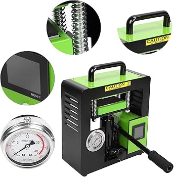 Amazon.co.jp: 10トンロジン熱プレス機、LCDデジタルコントロール