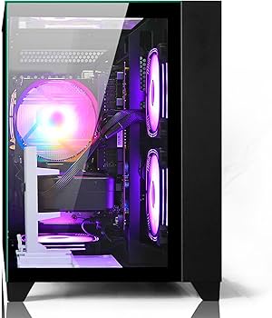Amazon.com: LXZ Gaming PC Desktop AMD Ryzen 7 8700F | AMD Radeon