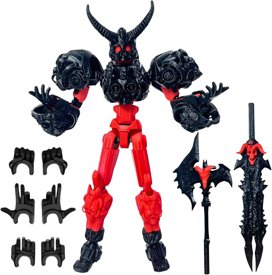 Amazon.com: Titan 13 Action Figure,Assembly Completed 3D Printed