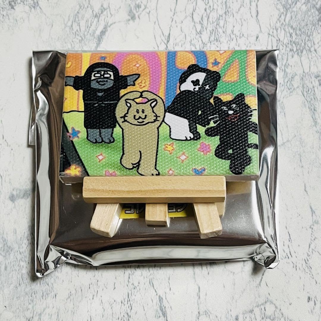 Amazon.co.jp: TOP4 ミニキャンバスボード 可哀想に! ガッチマン 牛沢