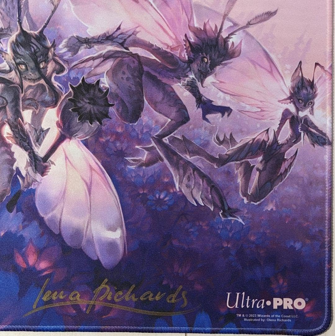 Amazon.co.jp: MTG 苦花 サインド ステッチ加工 プレイマット UltraPro