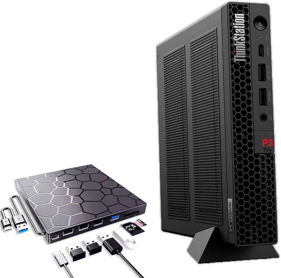 Amazon.com: Lenovo ThinkCentre P3 Tiny AI Workstation Desktop