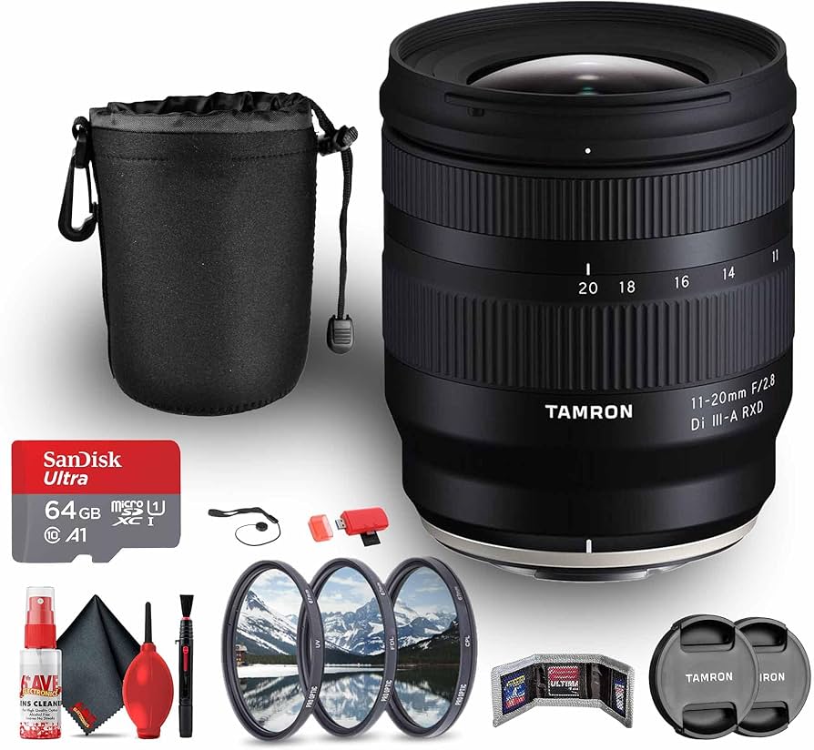 Amazon.com : Tamron 11-20mm f/2.8 Di III-A RXD Lens for FujiFilm X