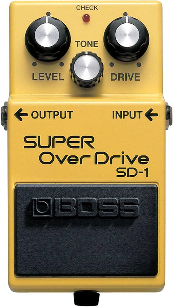 Boss SD-1 Süper Overdrive, Elektrikli Gitar İçin Efekt Cihazı