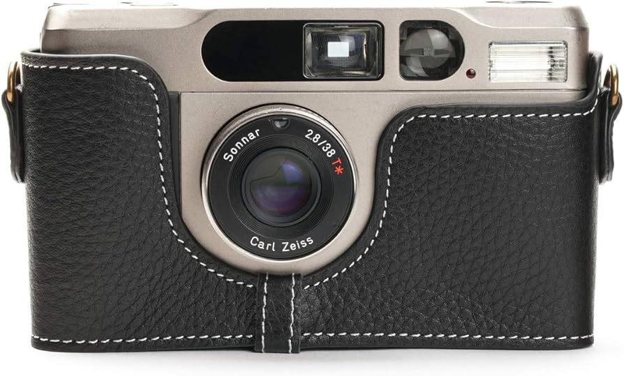 Amazon.com : Contax T2 Case, BolinUS Handmade Genuine Real Leather