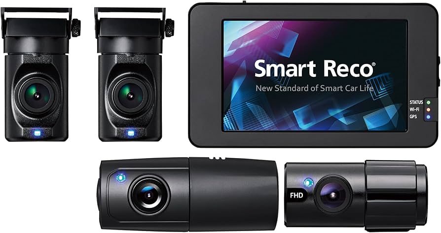 Amazon.co.jp: 4カメラ ドライブレコーダー 360度 前後 左右 P4