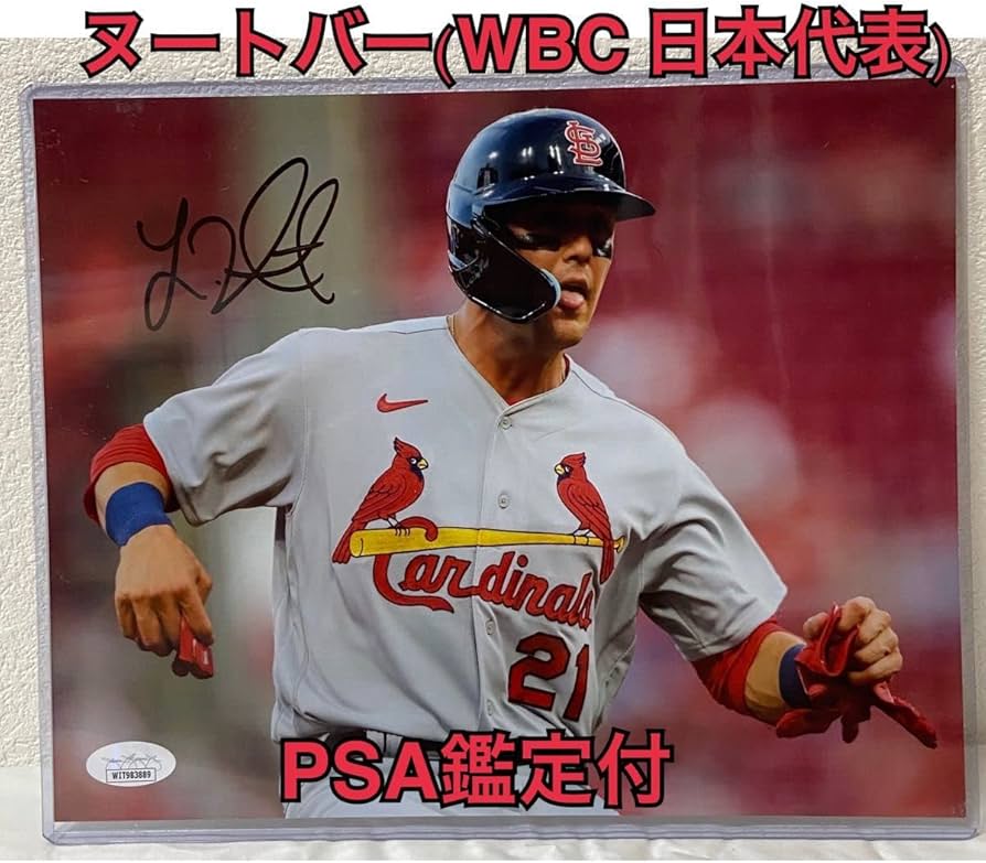 Amazon.co.jp: WBC 本代表 ラーズ ヌートバー 直筆サイン フォト