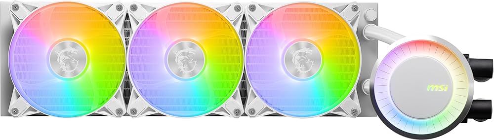 Amazon.com: MSI MAG CoreLiquid E360 White - AIO ARGB CPU Liquid