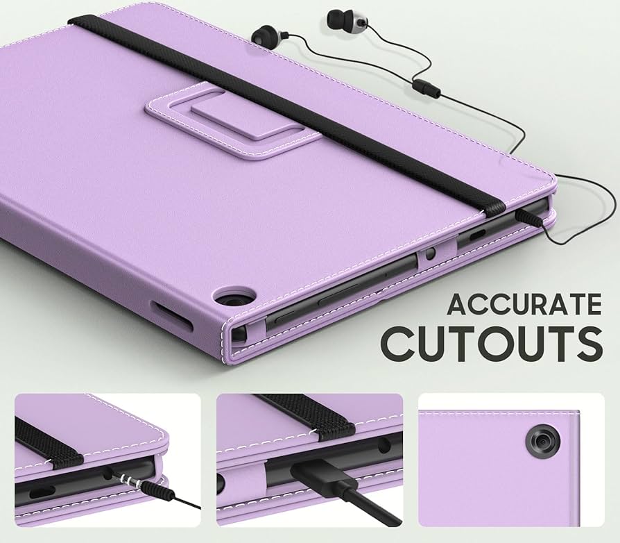 そこりこさま専用 Fire HD 10 最新第13世代 パープル カバー付き