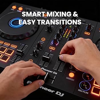 Amazon.com: Pioneer DDJ FLX4 DJ Controller - Black Bundle with