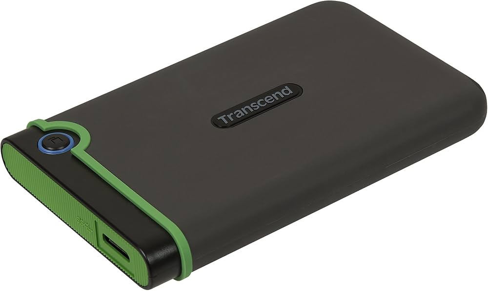 Amazon | Transcend ポータブルHDD 2TB 耐衝撃 スリムタイプ USB3.1